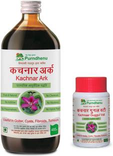 purndhenu Thyroid Balance: Kachnar Ark & Vati Ayurvedic Medicine | Safe for All Ages