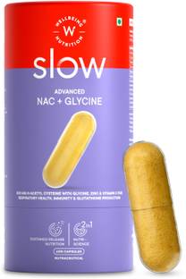 Wellbeing Nutrition Slow Advanced NAC (N-Acetyl Cysteine) 800 mg with Glycine