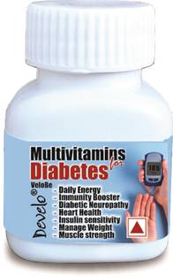 DEVELO Diabetic Multivitamin Supplement for Diabetes Control & Care in Men & Women