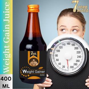 7Herbmaya Weight Gainer/Weight Gain Supplement/Mass Gain Multivitamin/Body Building Juice