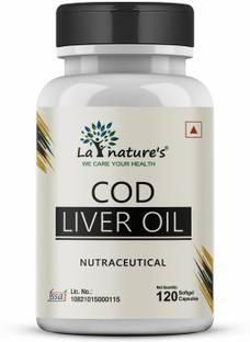 La Natures COD Liver Oil for Brain, Eye & Heart Health| Boost Immunity