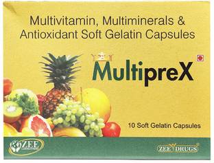 Multiprex Multivitamin, Multimineral & Antioxidant | Advanced formula for Strong Immunity