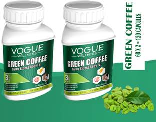Vogue Green Coffee Bean Extract Capsules Natural Antioxidant For Weight Management