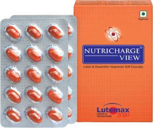 Nutricharge View Supports And Maintains Vision Health (Pack Of 1)