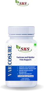 SKS BIOTECH sks varicosure for varicose and spider vein support for both men and women