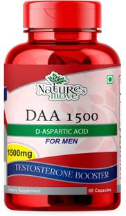 NATURE's MOVE D-Aspartic Acid 1500MG | For Testosterone & Muscle Growth