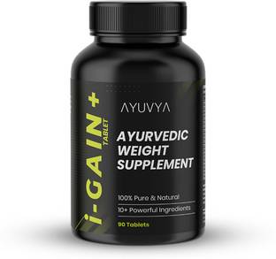 Ayuvya Ayurvedic Gain+ Weight Gainer Increasing Muscle Mass Supplement