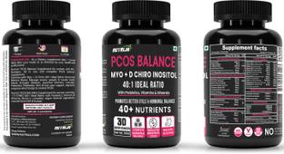 NutriJa PCOS Balance Supplement 40+ Ingredients Fortified with PCOS Vitamins & Minerals
