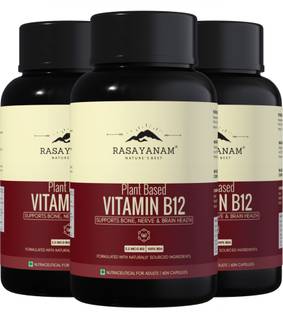 Rasayanam Plant Based Vitamin B12 (Cobalamin)| Supports Nervous System