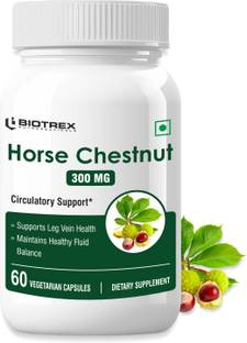 BIOTREX NUTRACEUTICALS Horse Chestnut 300mg - 60 Veg Capsule