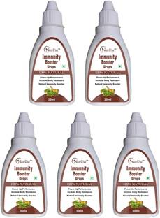 Nutrivue Immunity Booster Drops for Strength & Stamina Relief from Cough Cold (5x30ml)
