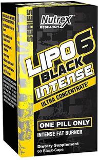 Nutrex lipo6 black intense