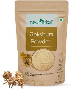 Neuherbs Gokshura Powder For Men & Women | 100% Pure & Natural | Boost Energy & Strength