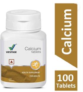 Vestige Calcium 100 Tablets (for joint pains & bone health )