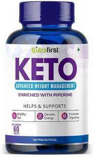 NutraFirst Keto Nutrition Fat Burner Capsules for Naturally Weight Management 1B