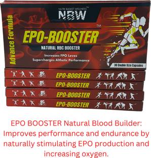 NBW Natural Blood Builder EPO BOOSTER | Boosts RBCs, Performance & Endurance