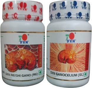 DXN Reishi Ganoderma (RG 30) and Ganocelium Capsules (GL 30) Fruit and Root