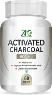 ANC Activated Charcoal 500Mg For Digestive Health Reduces Gas & Bloating