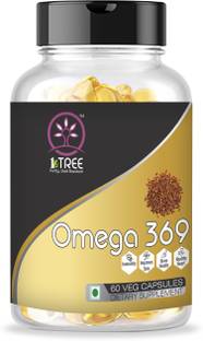 1 Tree Omega3 Capsules-Flax Seeds OIl-Omega3 fatty Acids-Omega Capsules-Omega369 500mg