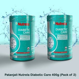 PATANJALI Diabetic Care, Free From Trans Fat, Gluten, 100% Vegan (Pack of 2)400g