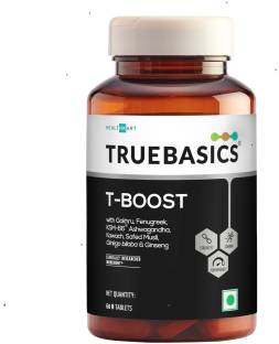 TRUEBASICS T-Boost, Testosterone Booster Supplement for Men