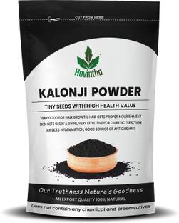 Havintha Natural Kalonji Powder for Managing Sugar Levels and Hair Growth