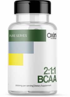 Oxin Nutrition BCAA 2:1:1 2000mg Capsules Pre Workout Pure Series IMPORTED BCAAs