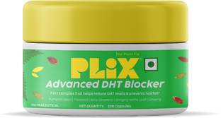 The Plant Fix Plix Advanced DHT Blocker Capsules, 7-in-1 solution for reduced DHT, Stops Hair Fall.
