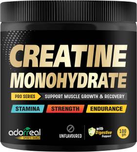 Adorreal Creatine Monohydrate Boosts Athletic Performance Fuels Muscles Energy Support