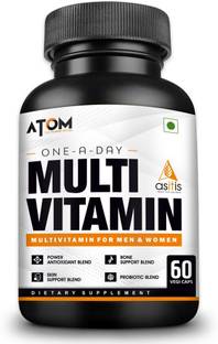 AS-IT-IS Nutrition ATOM Multivitamin for Men & Women - 60 capsules