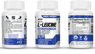 NutriJa L-Leucine 1000mg Capsules | Muscle Building & Strengthening
