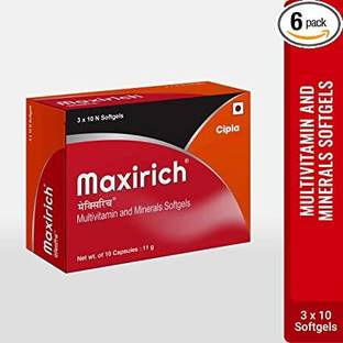 Maxirich DAILY MULTIVITAMIN PACK OF 60 SOFTGELS
