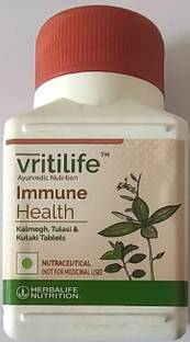 HERBALIFE Vritilife Immune Health With Kalmegh, Tulsi And Katuki (60 Tablets)