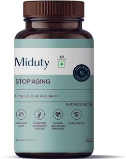 Miduty Palak Notes Stop Aging - Antioxidant benefits - Grape seed extract - Acacia