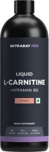 Nutrabay Pro Liquid L-Carnitine + Vitamin B5, Flavor - Orange