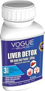 Vogue Wellness Liver Detox Capsules Liver Support Supplement_Pack Of 1_(60 Capsules)