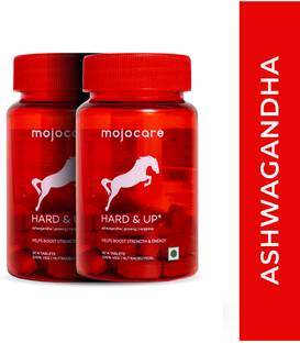 Mojocare Ashwagandha Tablets with Ginseng & L-Arginine - 30 Each (Pack of 2)