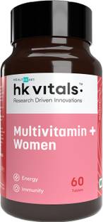 HEALTHKART HK Vitals Multivitamin Plus Women, for Energy, Joints, Skin & Hair