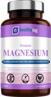 Healthy Tag Chelated Magnesium Glycinate Citrate Tablets (G163)