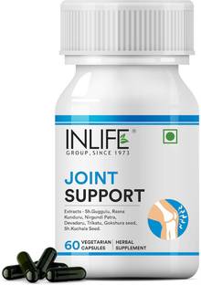 INLIFE Joint Support Health Supplement 500 mg - 60 Vegetarian Capsules