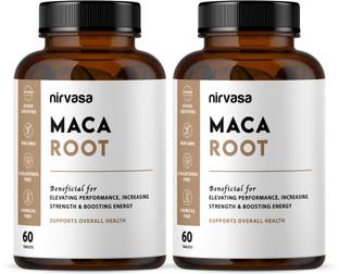 Nirvasa Maca Root Tablets | Maca Tablets for Energy, Strength & Reproductive Health