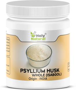 Holy Natural 100% Psyllium Husk Whole (Isabgol) - 100 GM