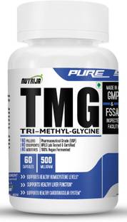 NutriJa TRIMETHYLGLYCINE (TMG) 500MG - 120 Capsules