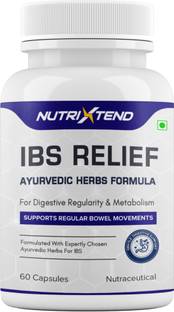 Nutrixtend IBS Relief Ayurvedic Capsules Control Bloating, Gas, Abdominal Cramps