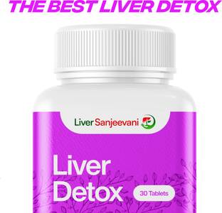 Liver Sanjeevani Detox Cleansing Supplement 700mg Kutki Extract 30 Tablets with 11 Pure Ayurvedic