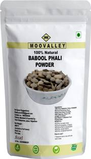 Moovalley Babool Phali Powder Babool Powder Fali, Babul Phali, Kikar Phali, Acacia Arabica