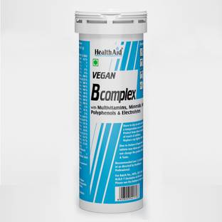 HealthAid Vegan B Complex - 10 Effervescent Tablets