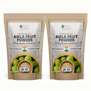 Bliss of Earth 2X453GM USDA Organic Amla Powder For Drink Eat Immunity Building, Vitamin C