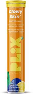 The Plant Fix Plix Glowy Skin Effervescent With 500mg L-Glutathione & Vitamin C | Lemon