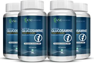 ANC Glucosamine Chondroitin & MSM 2000mg Strong Bones & Relive Joints Pain Pack of 4